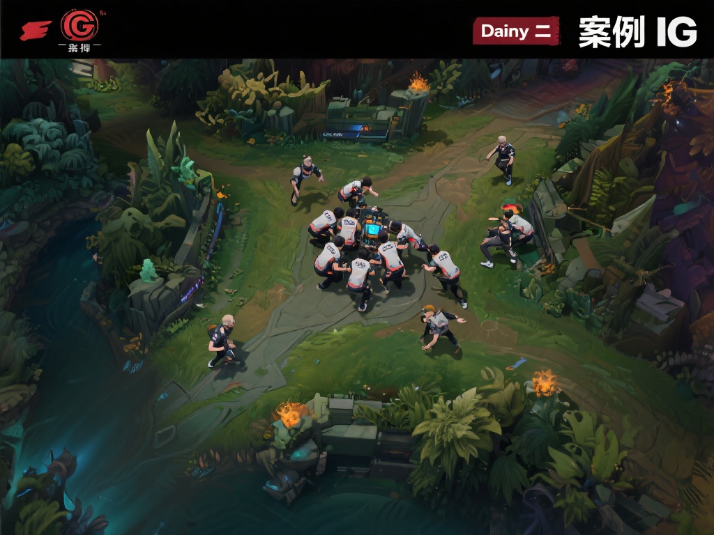 【直播】Daeny教练见证IG团战全胜激动挥拳,难掩欣喜长舒一口气 案例二:中立野区伏击——通过队员视野提前